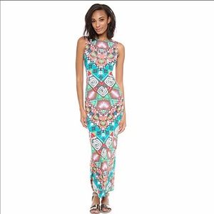 Mara Hoffman Astrodreamer Lattice Back Maxi Dress